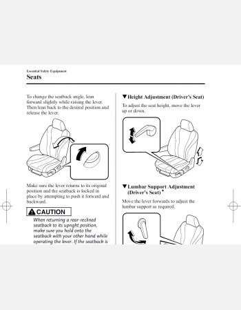 mazda premacy 2016 owners manual